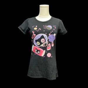 👗5/$25 - Hot Topic Cat T-Shirt Size Small